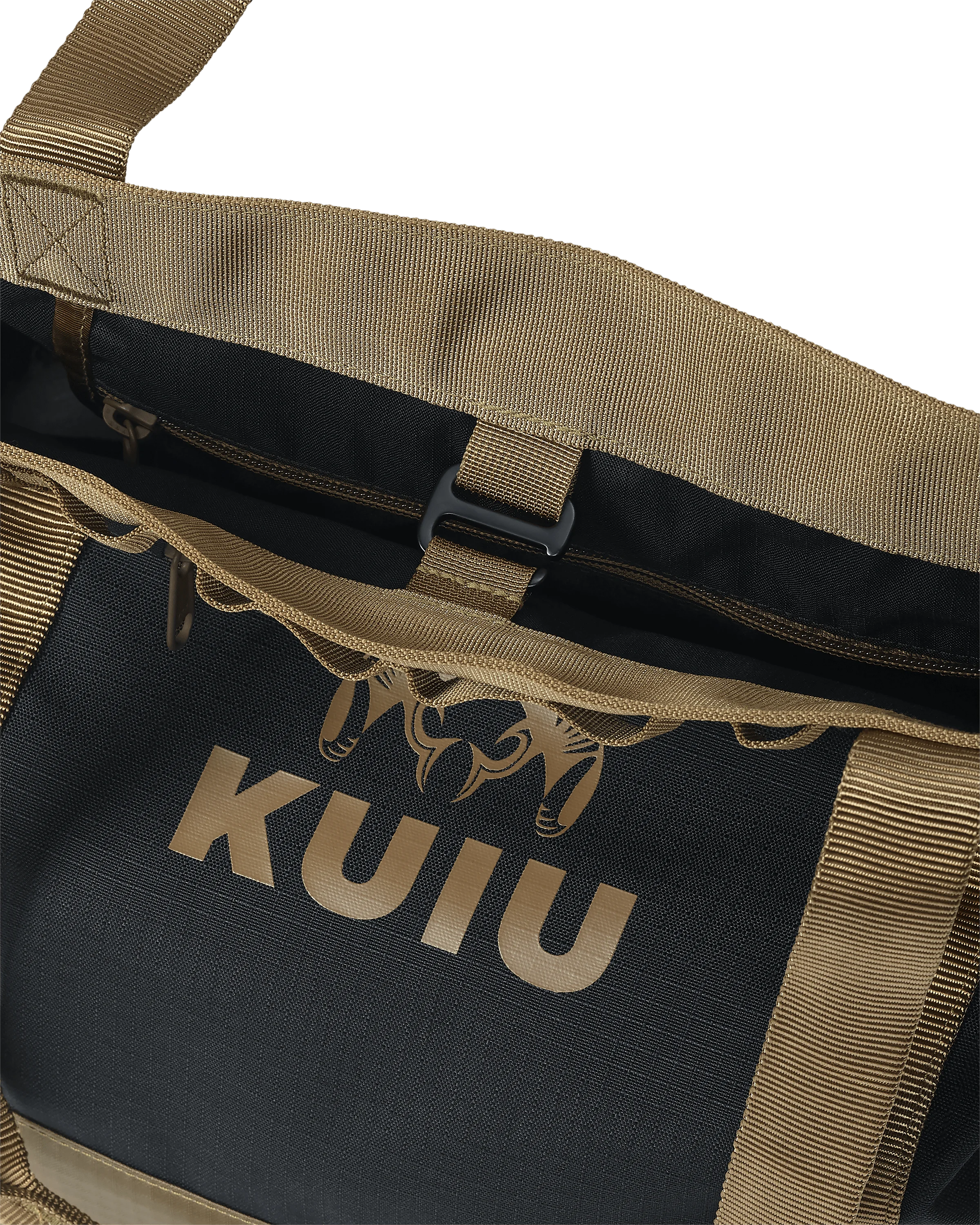 Alternative view of KUIU CORDURA® 2800 Tote Bag | Black/Brown
