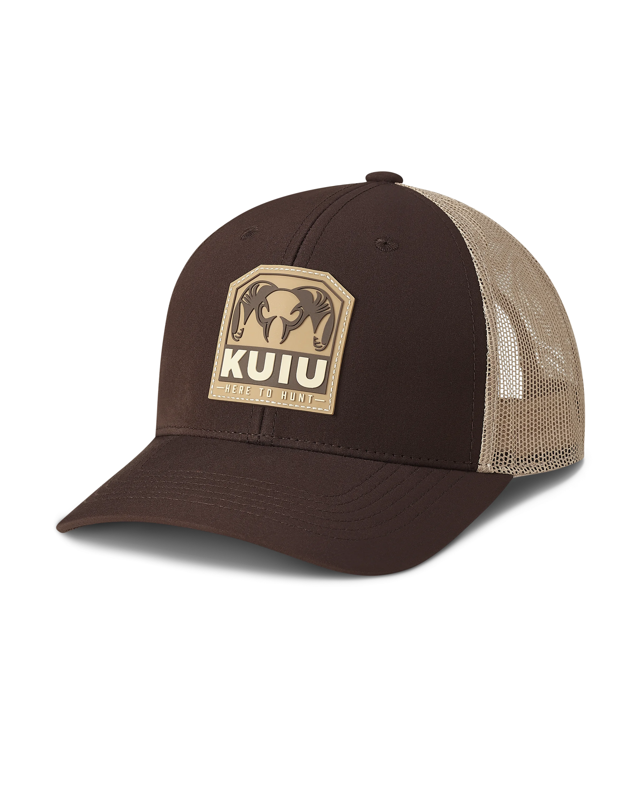 KUIU Here to Hunt Patch Hat | Brown/Khaki