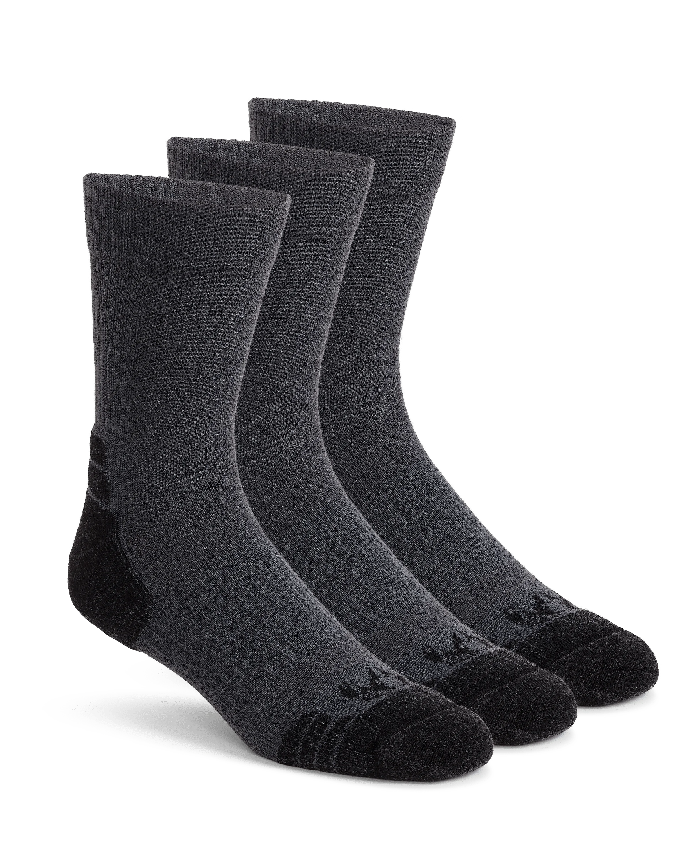 Merino Lightweight Performance Sock 3-Pair Pack | Gunmetal