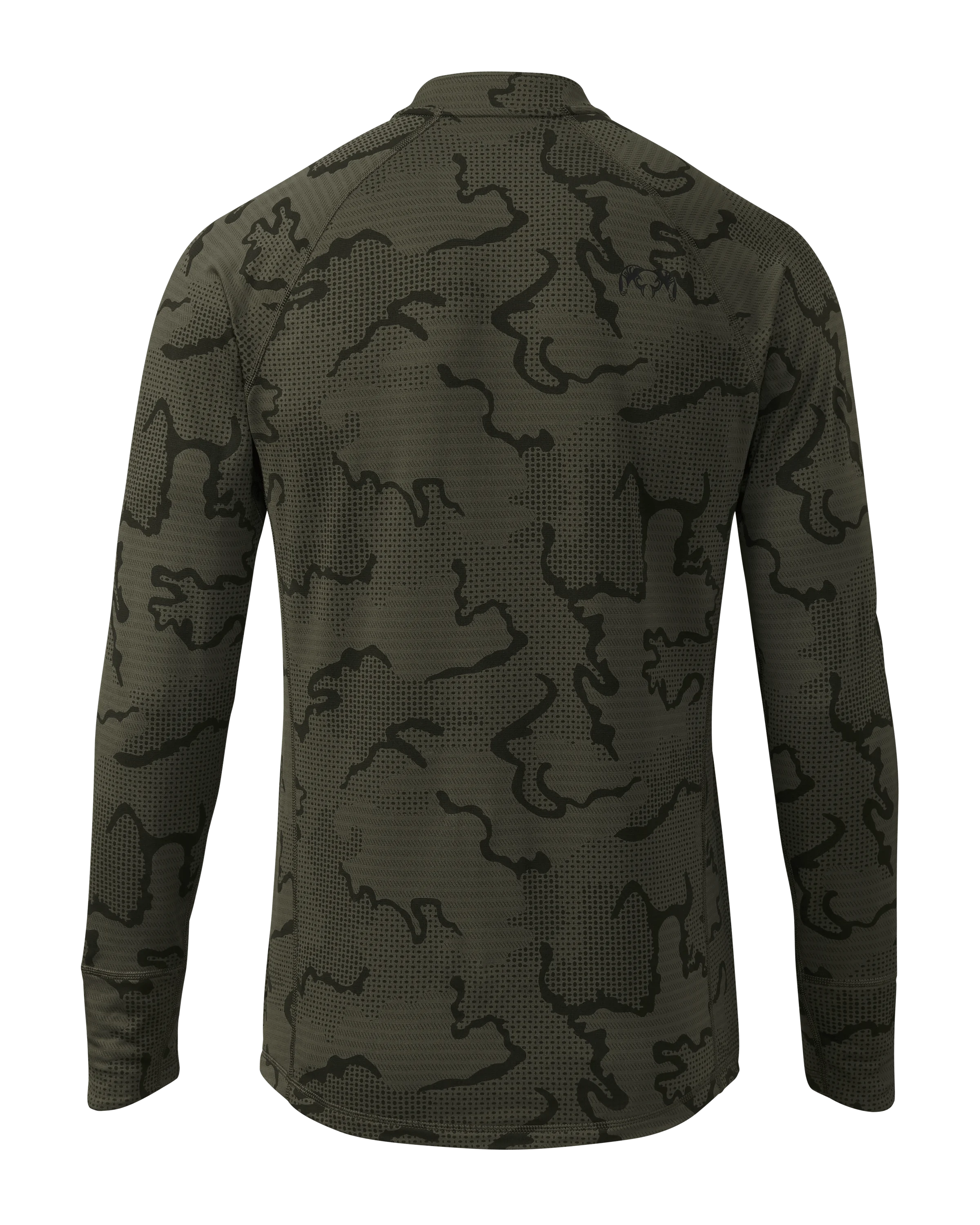 Alternative view of Ridgepoint Fleece Henley | Ash Tonal