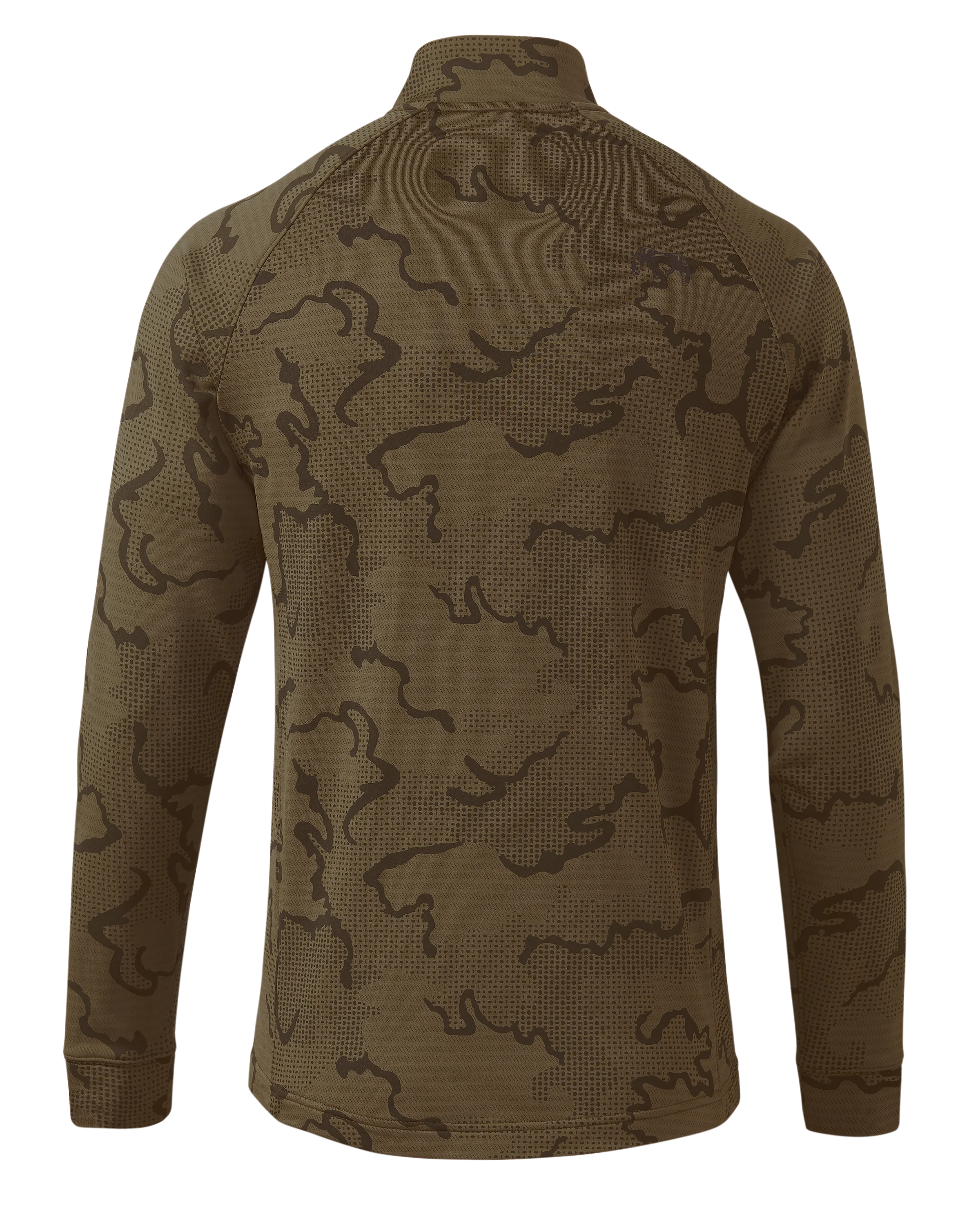 Alternative view of Ridgepoint Fleece Zip-T | Coyote Brown Tonal
