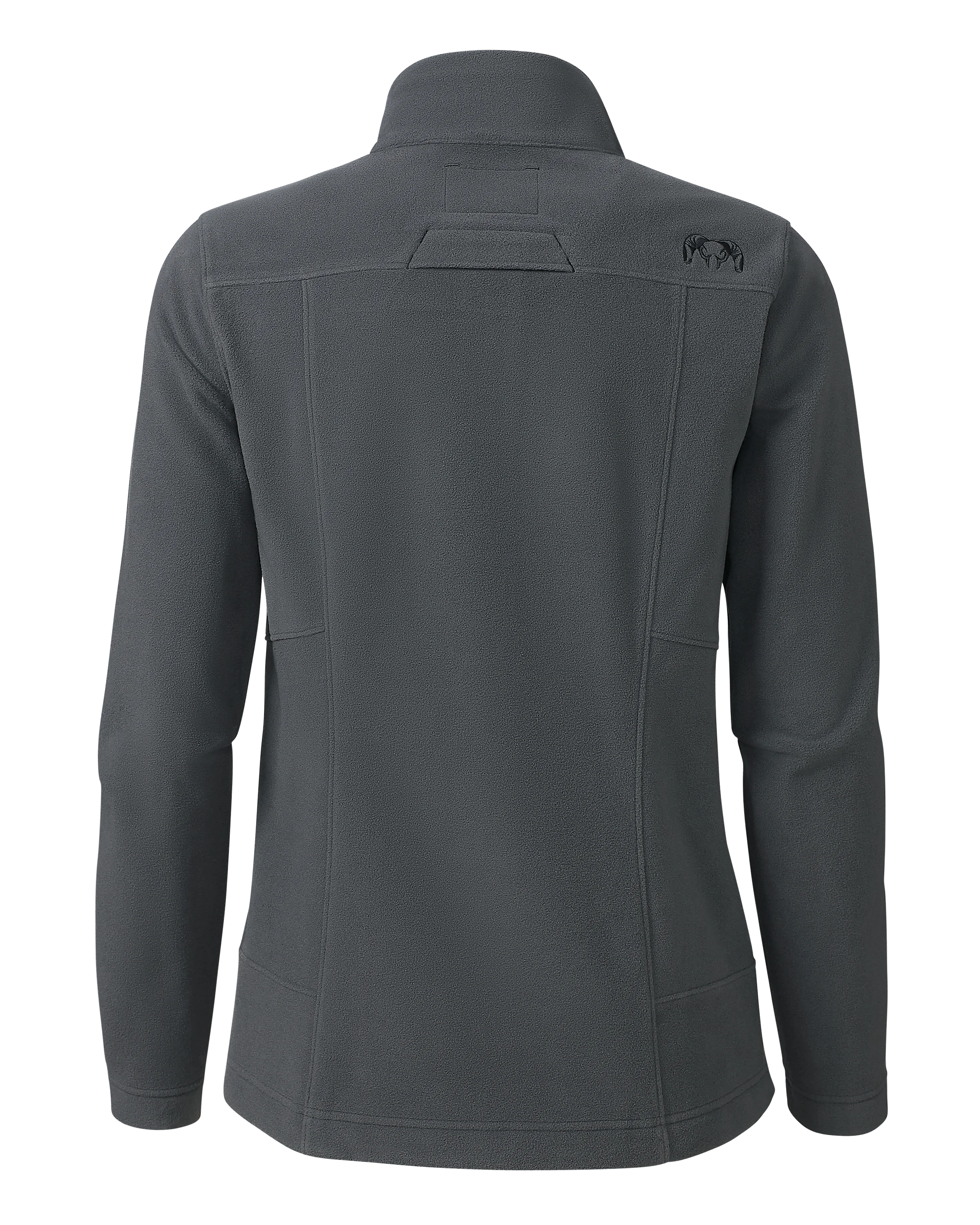 Alternative view of Women's Border Fleece Full Zip | Gunmetal