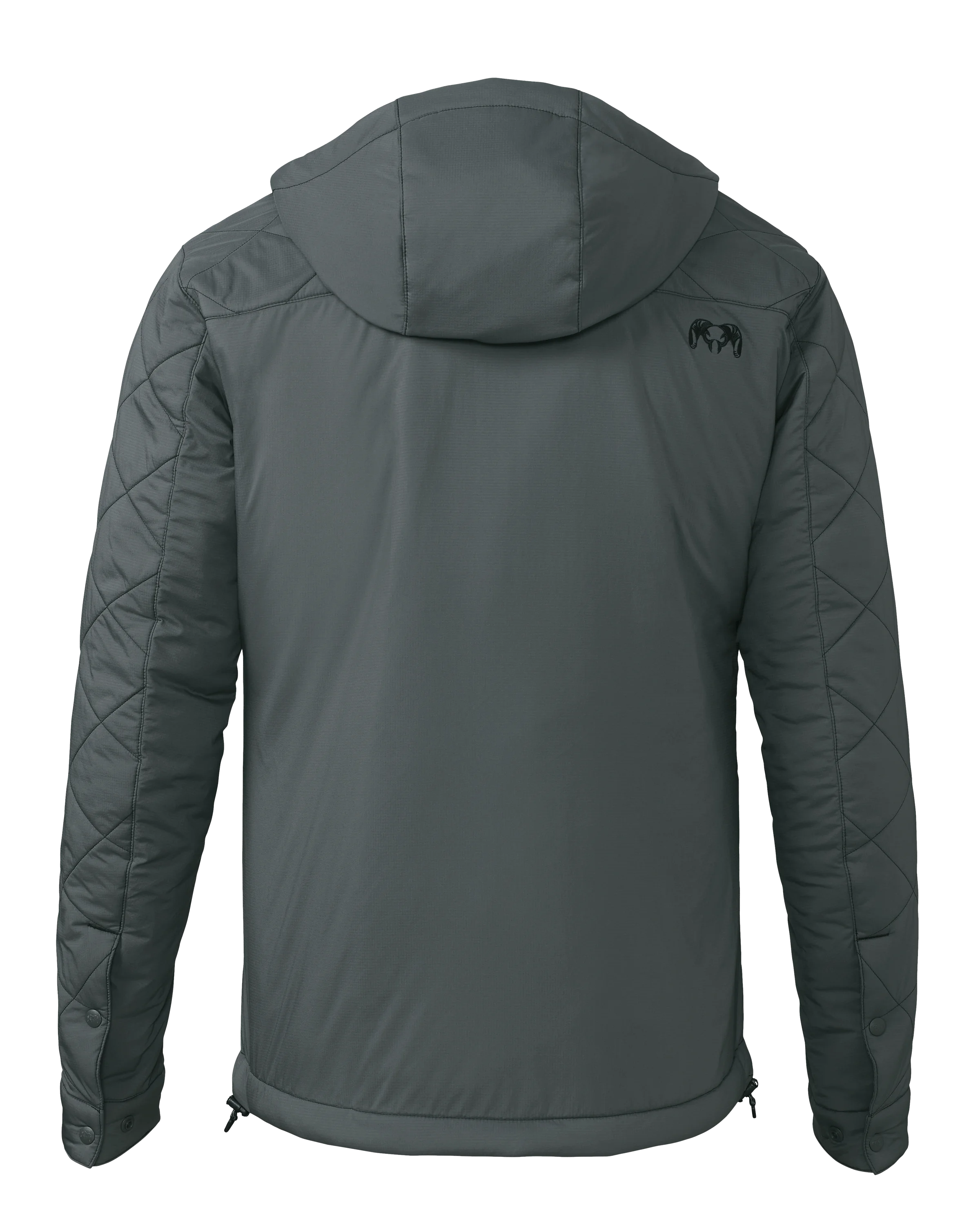 Outlet Granby Hooded Jacket | Gunmetal - Image 2