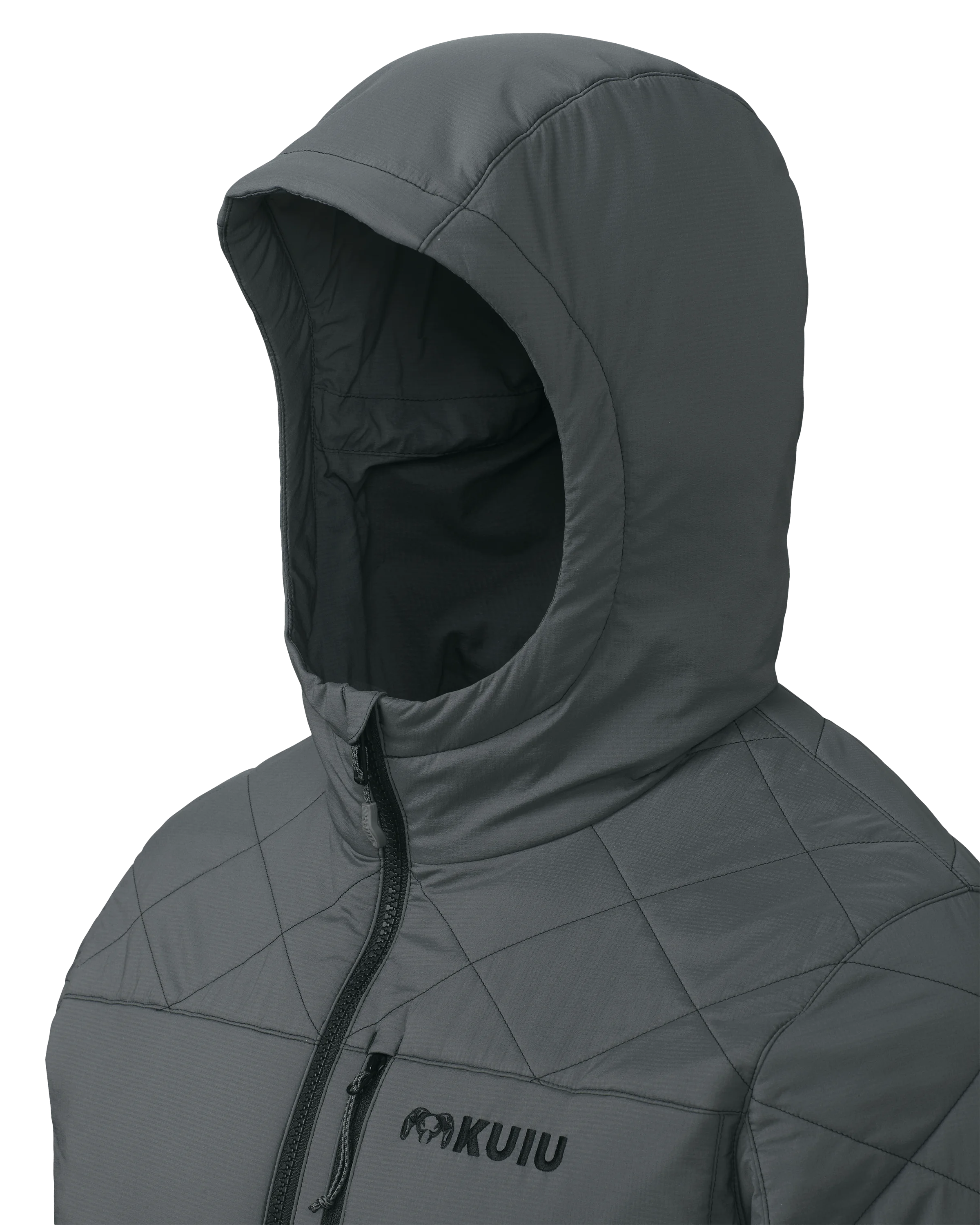 Outlet Granby Hooded Jacket | Gunmetal - Image 3