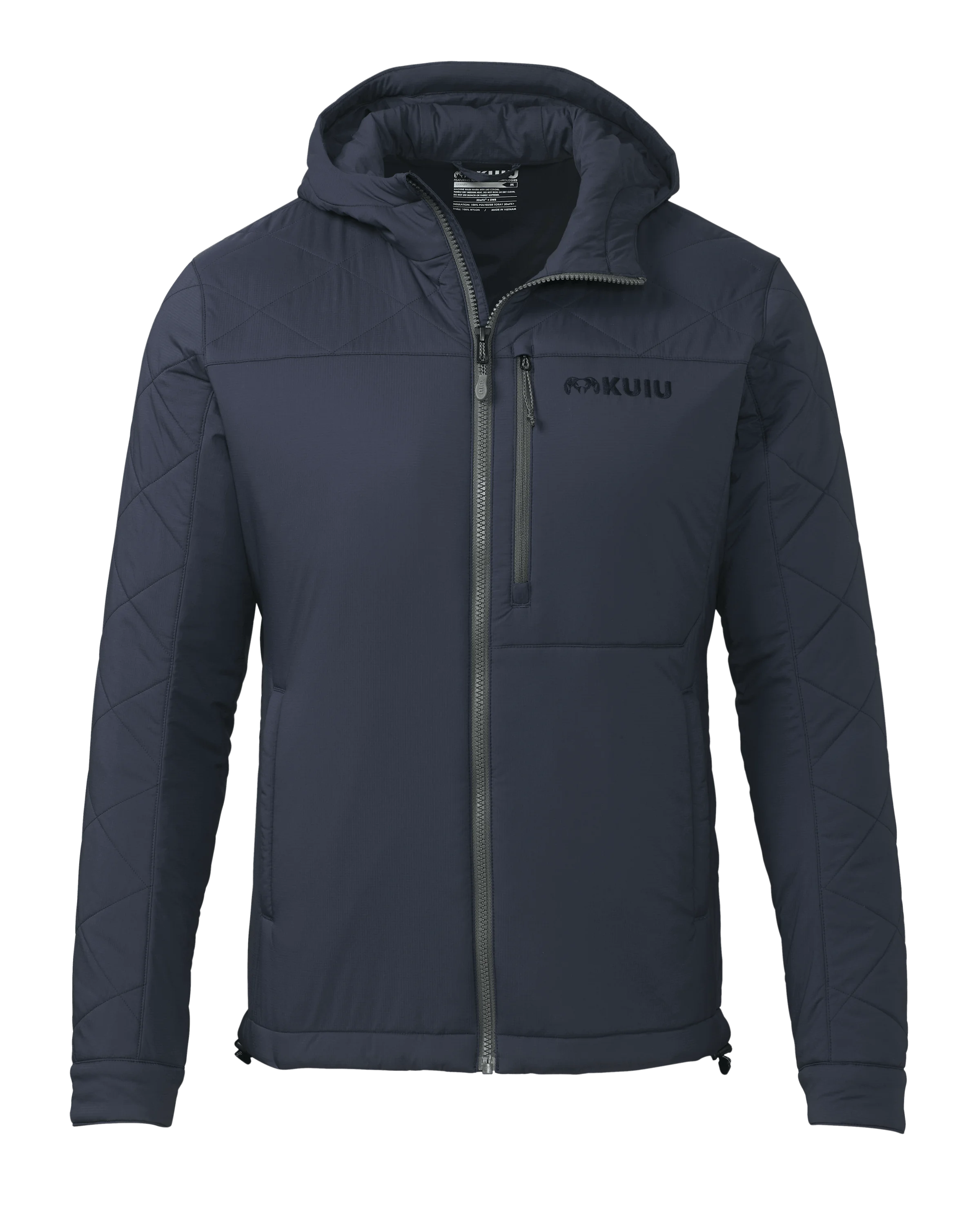 Outlet Granby Hooded Jacket | Steel Blue