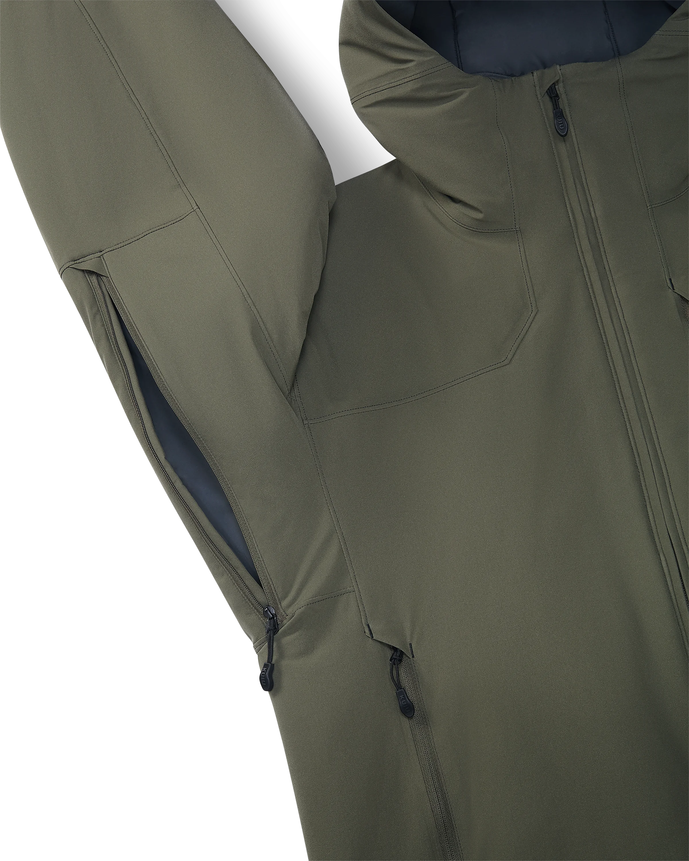 Mountain PRO Hooded Jacket | Ash - Image 3