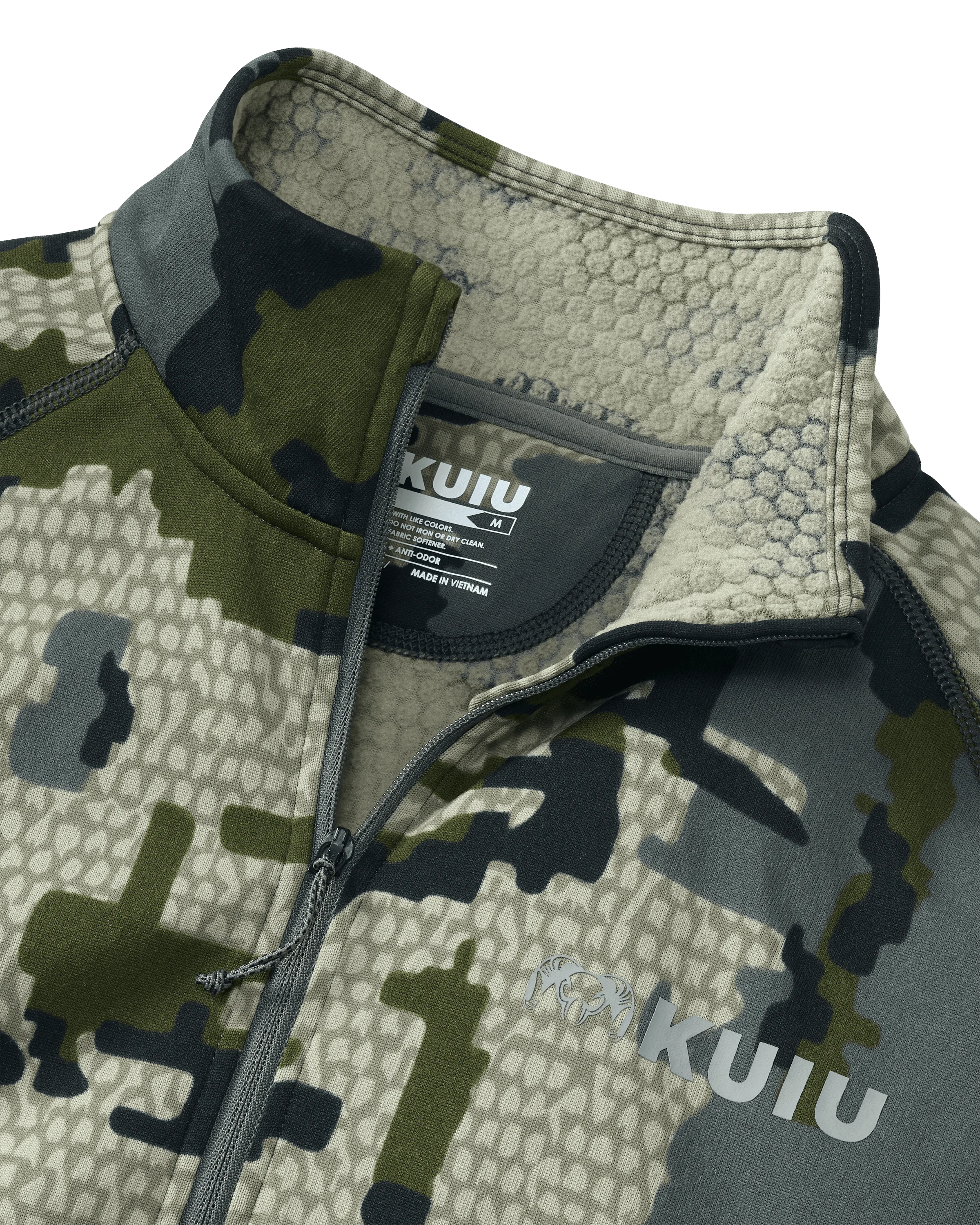 Alternative view of Encounter 200 Fleece Zip-T | Verde