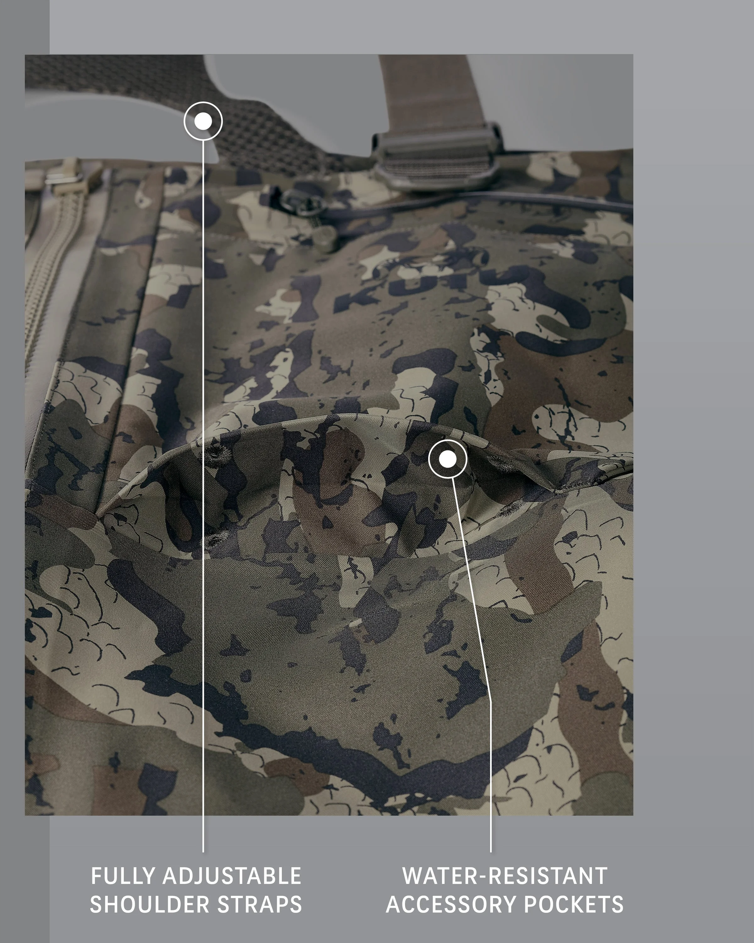 KUIU PRO HD Flex Zip Wader | Veros - Image 3